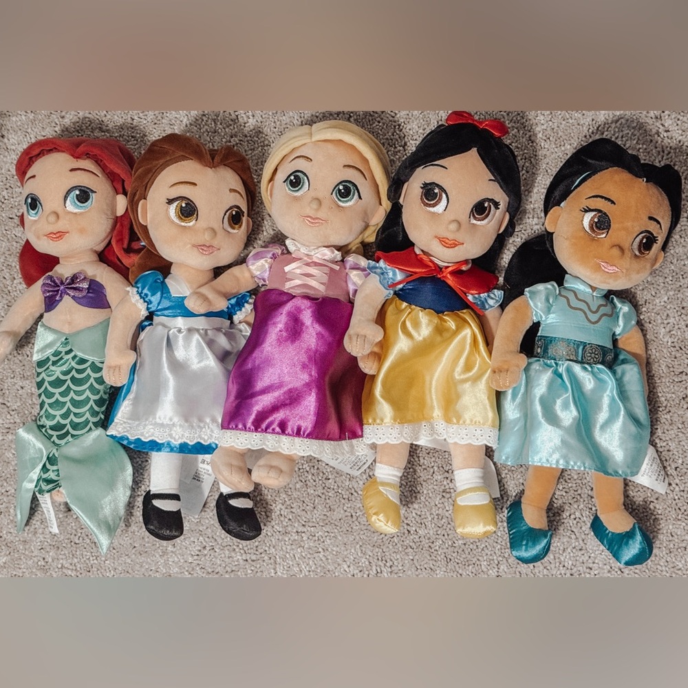 Disney Princess Plush Animator’s Collection Set